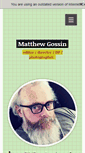 Mobile Screenshot of matthewgossin.com